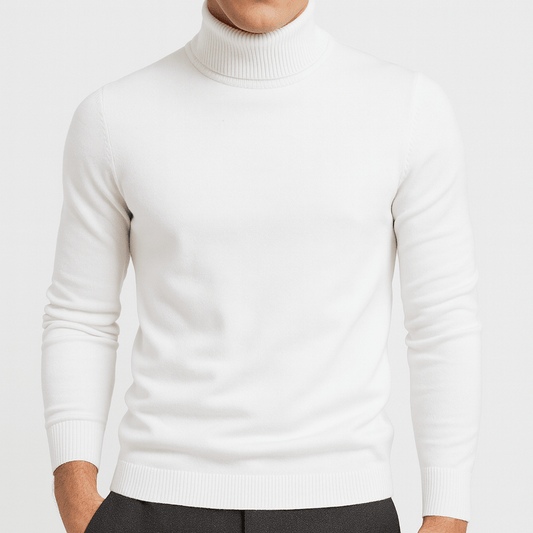 LUXEOUTFIT | Rollkragen-Strickpullover 0