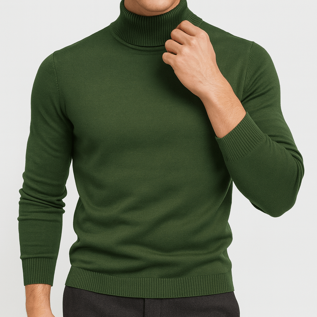 LUXEOUTFIT | Rollkragen-Strickpullover 12
