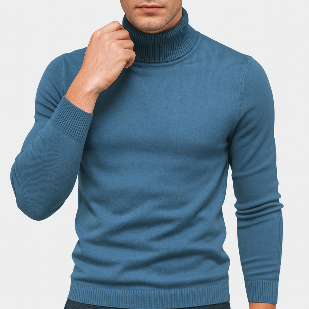 LUXEOUTFIT | Rollkragen-Strickpullover 1