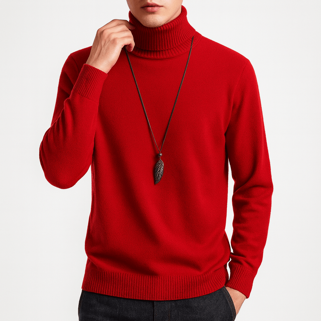 LUXEOUTFIT | Rollkragen-Strickpullover 2