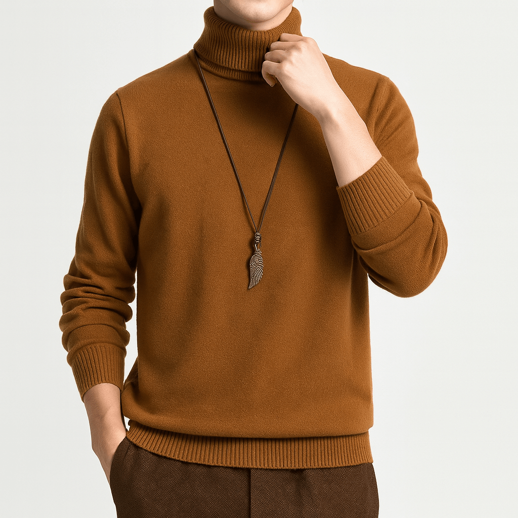 LUXEOUTFIT | Rollkragen-Strickpullover 3