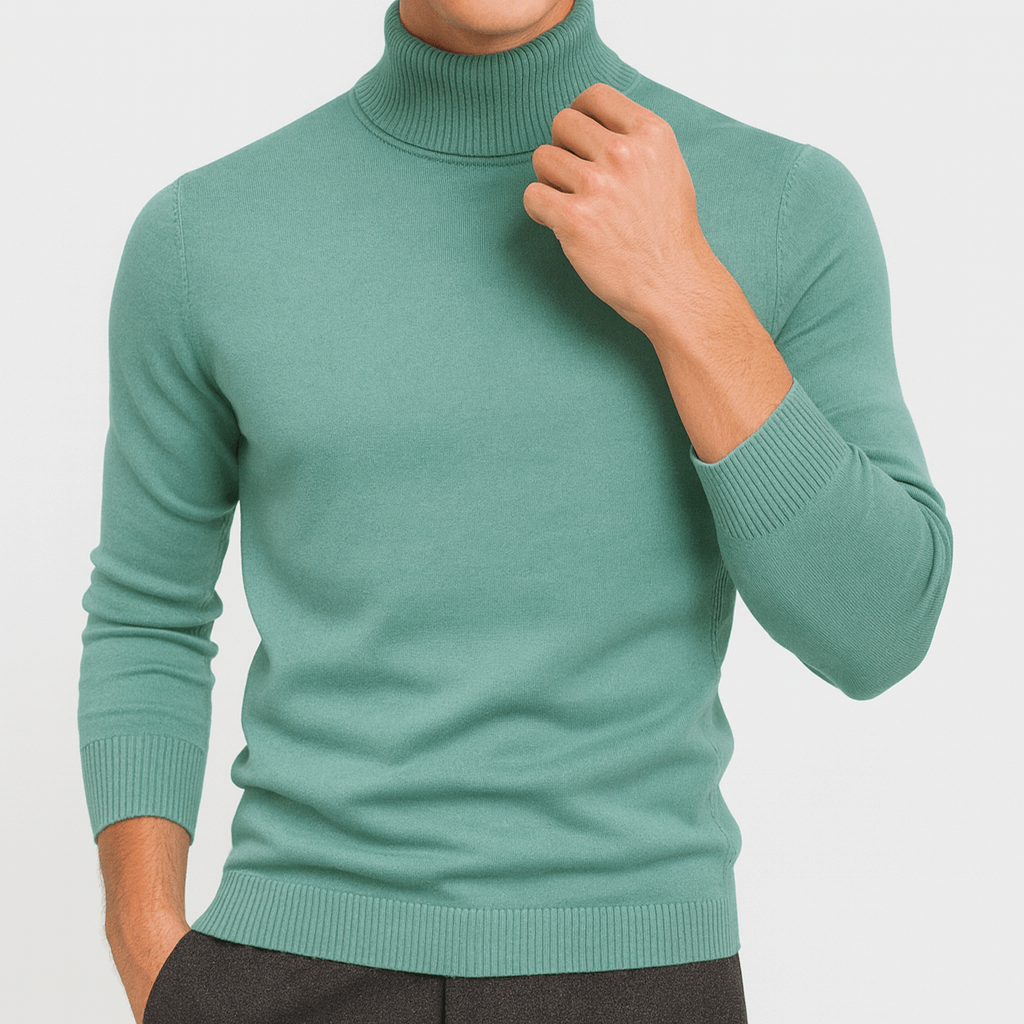 LUXEOUTFIT | Rollkragen-Strickpullover 3