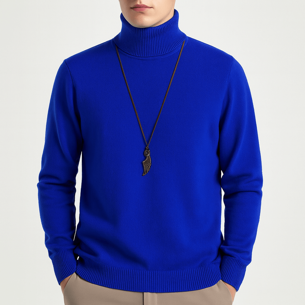 LUXEOUTFIT | Rollkragen-Strickpullover 4