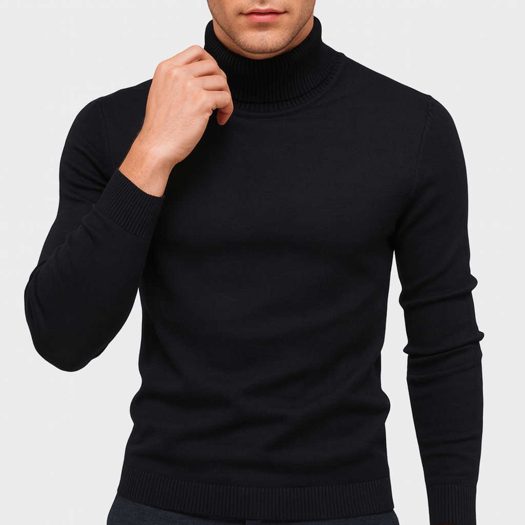 LUXEOUTFIT | Rollkragen-Strickpullover 5