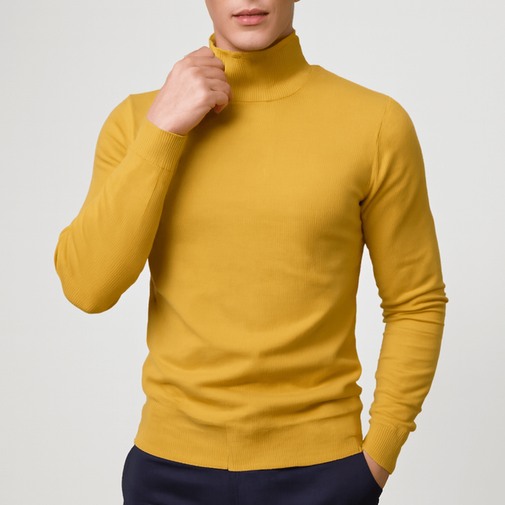 LUXEOUTFIT | Rollkragen-Strickpullover 6