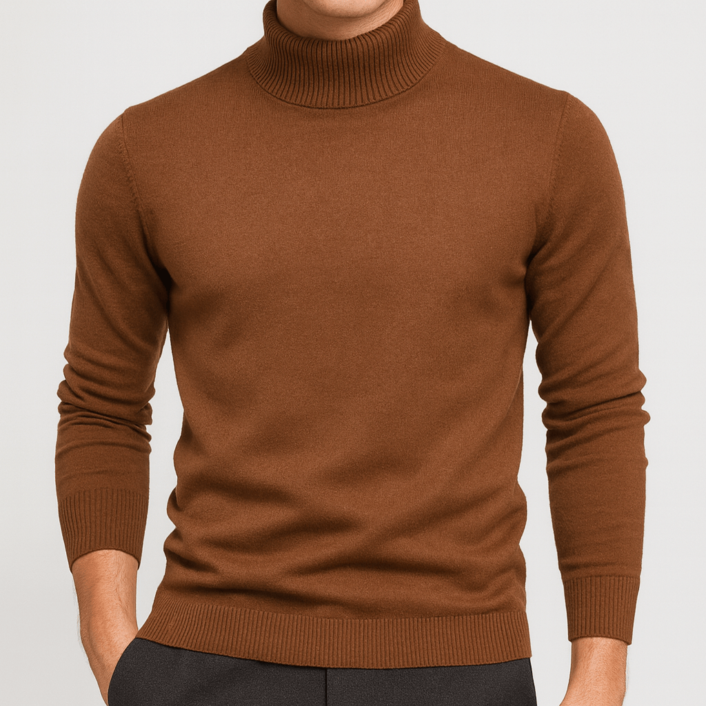 LUXEOUTFIT | Rollkragen-Strickpullover 9