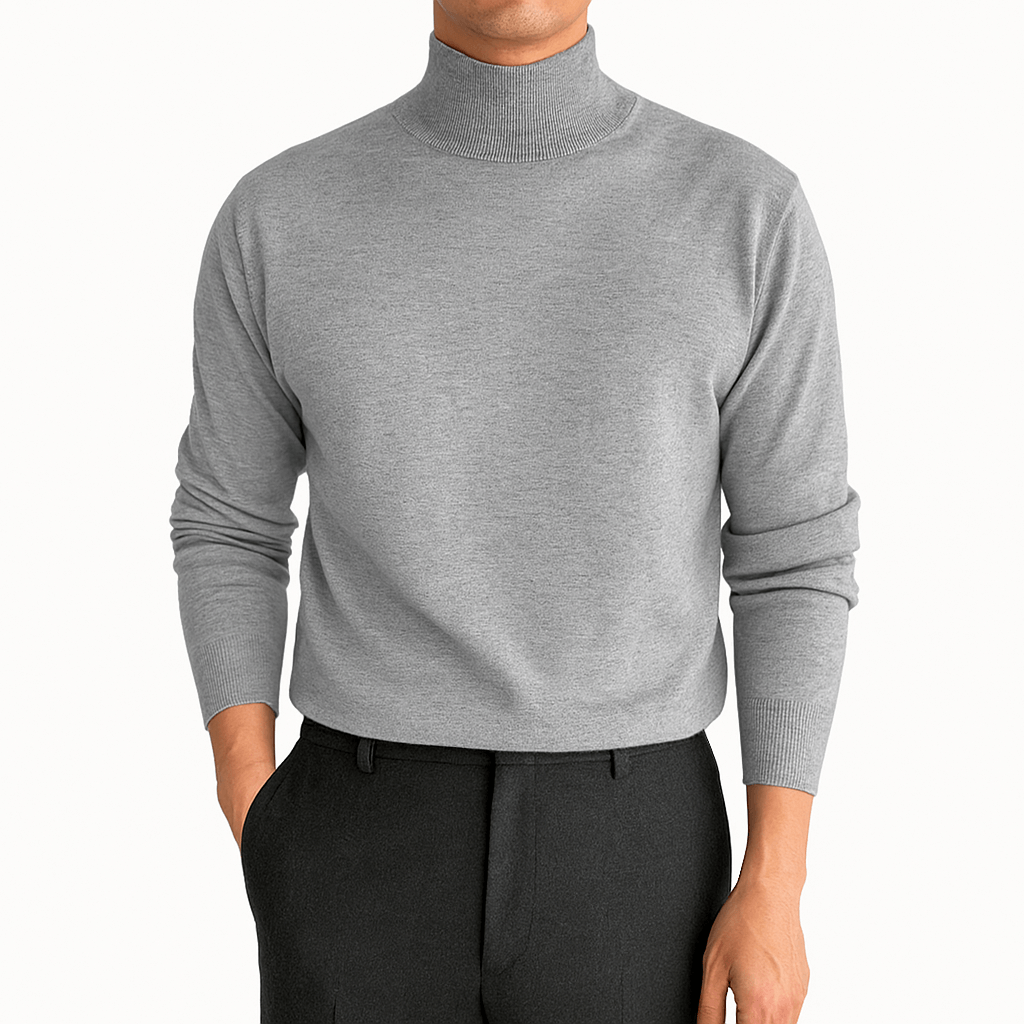 LUXEOUTFIT | Rollkragenpullover aus Blend 3