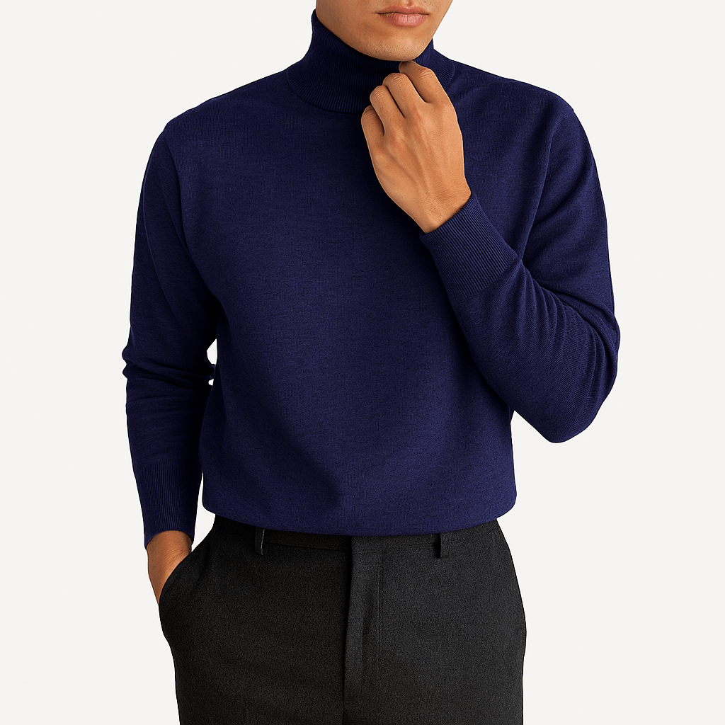LUXEOUTFIT | Rollkragenpullover aus Blend 6