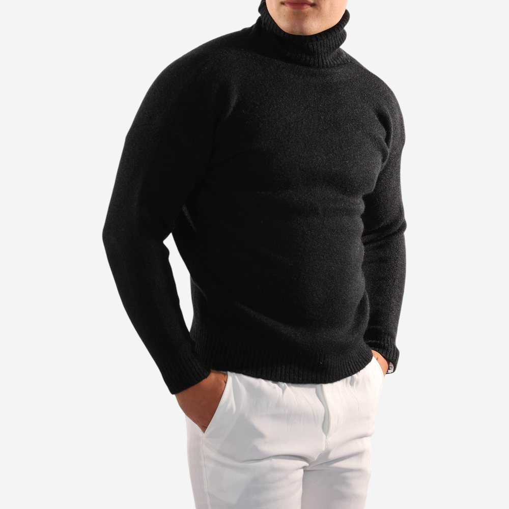 LUXEOUTFIT | Rollkragenpullover aus Strick 0