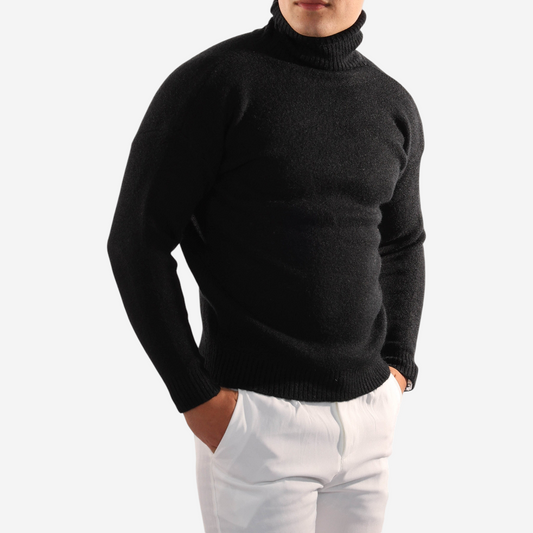 LUXEOUTFIT | Rollkragenpullover aus Strick 0