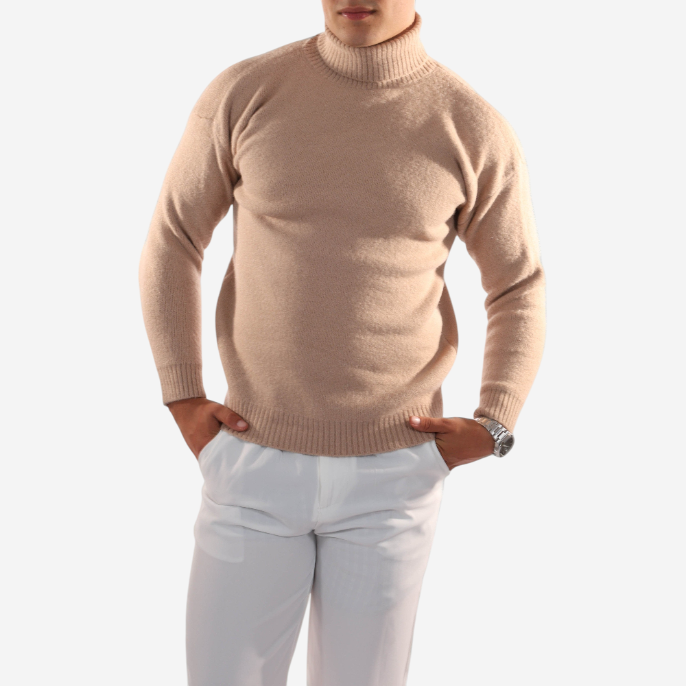 LUXEOUTFIT | Rollkragenpullover aus Strick 1