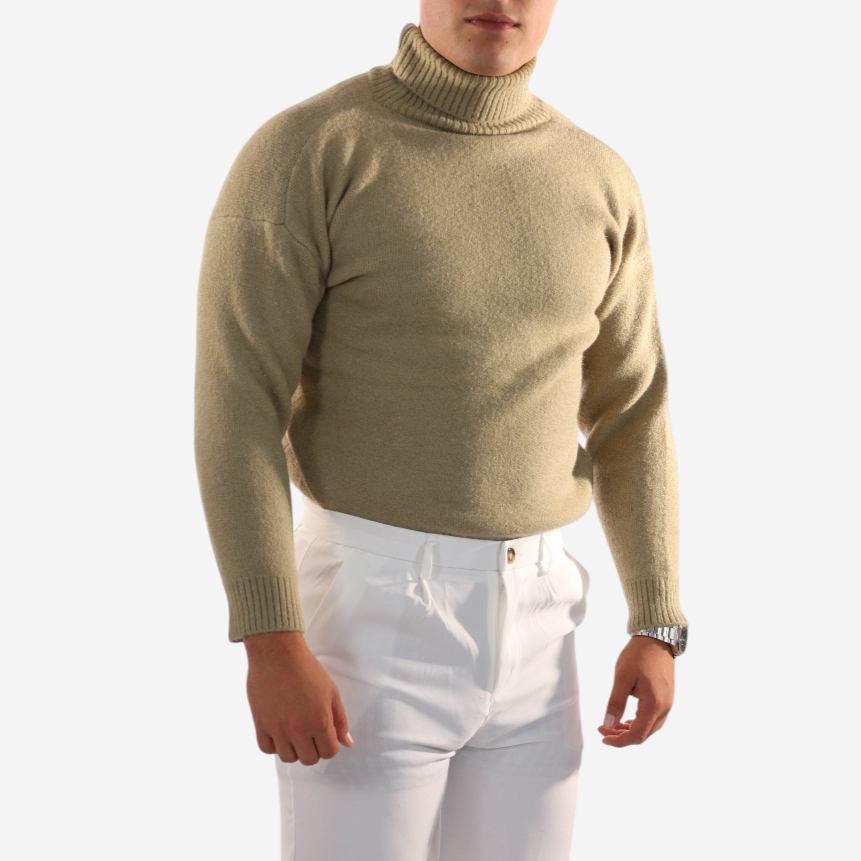 LUXEOUTFIT | Rollkragenpullover aus Strick 5