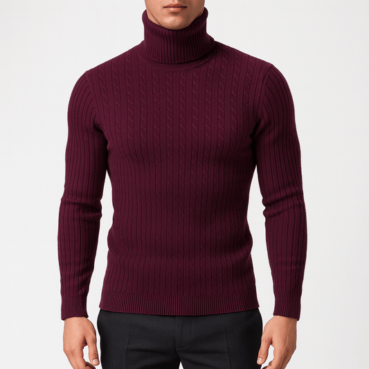 LUXEOUTFIT | Rollkragenpullover aus Wolle 0
