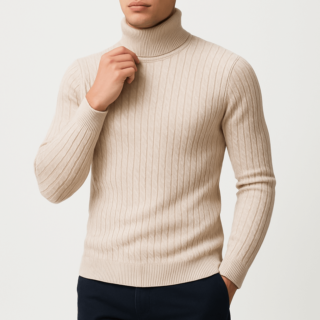LUXEOUTFIT | Rollkragenpullover aus Wolle 2