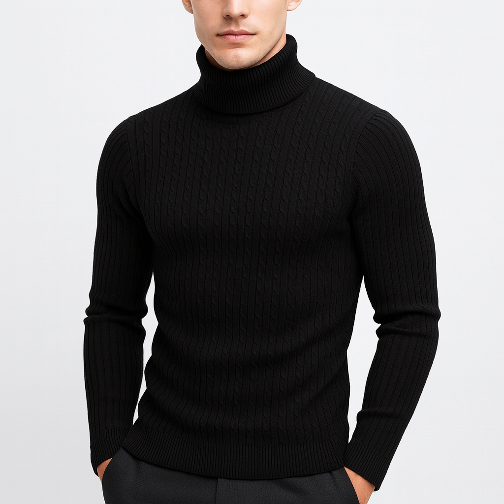 LUXEOUTFIT | Rollkragenpullover aus Wolle 3