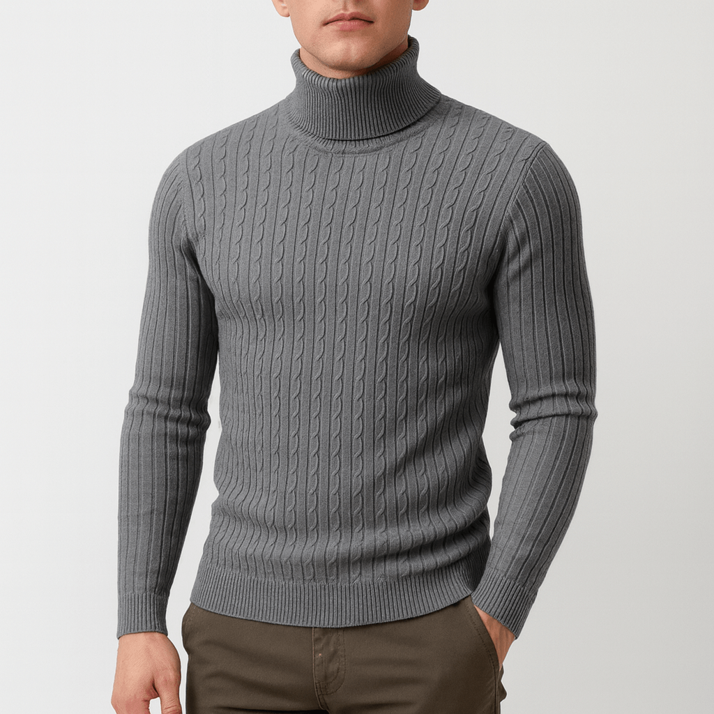 LUXEOUTFIT | Rollkragenpullover aus Wolle 4