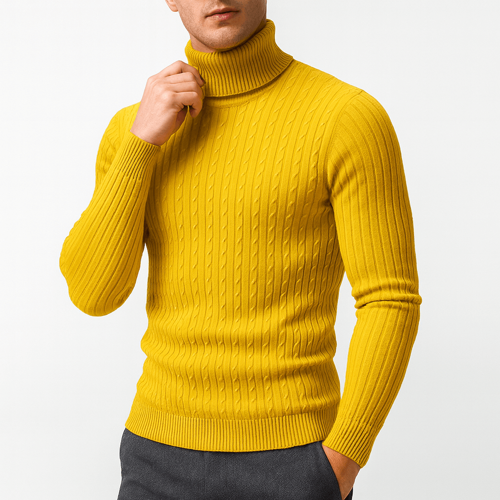 LUXEOUTFIT | Rollkragenpullover aus Wolle 5