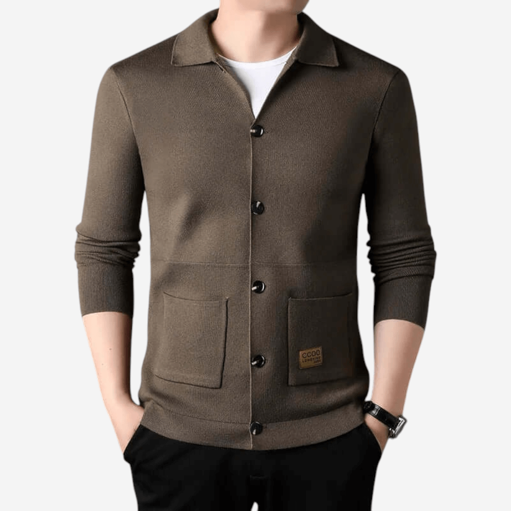 LUXEOUTFIT | Schmaler Strickcardigan 1