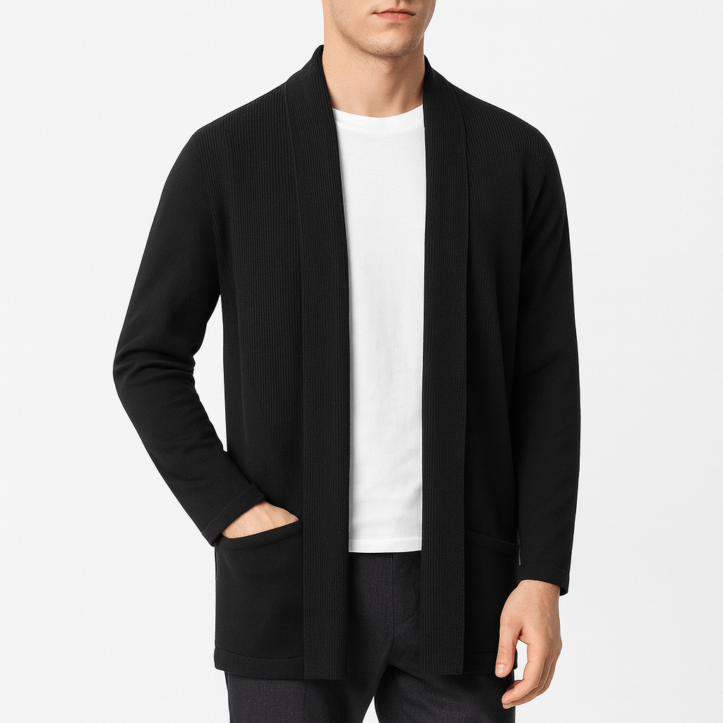 LUXEOUTFIT | Schmaler Strickcardigan 2