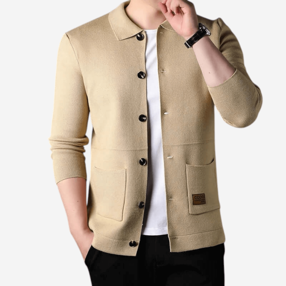 LUXEOUTFIT | Schmaler Strickcardigan 2