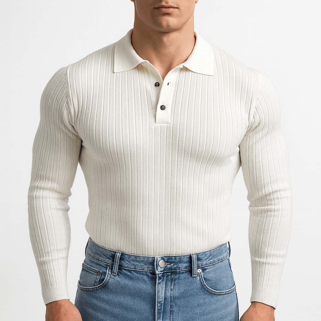 LUXEOUTFIT | Schmaler Strickpullover 0