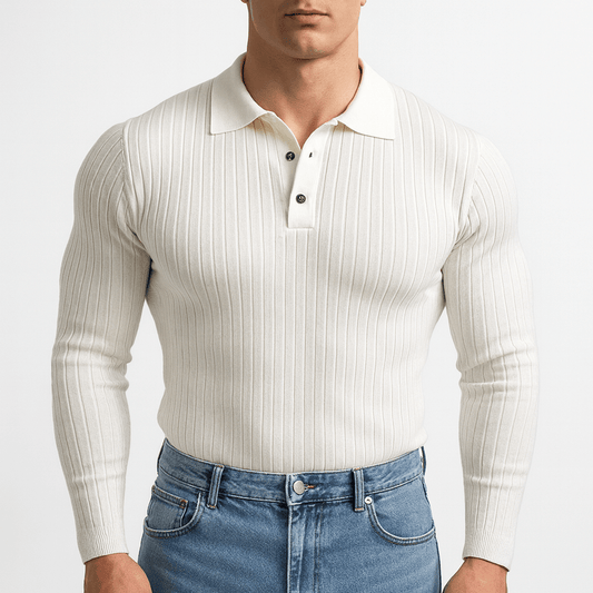 LUXEOUTFIT | Schmaler Strickpullover 0