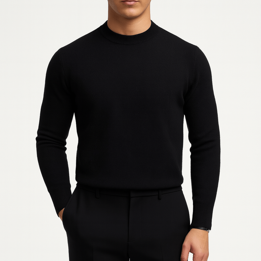 LUXEOUTFIT | Schmaler Strickpullover 1