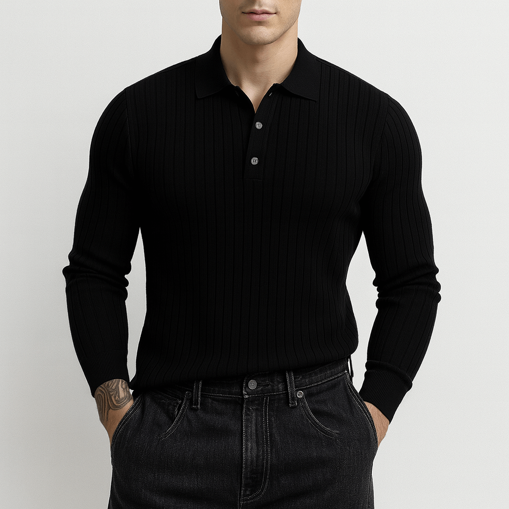 LUXEOUTFIT | Schmaler Strickpullover 1