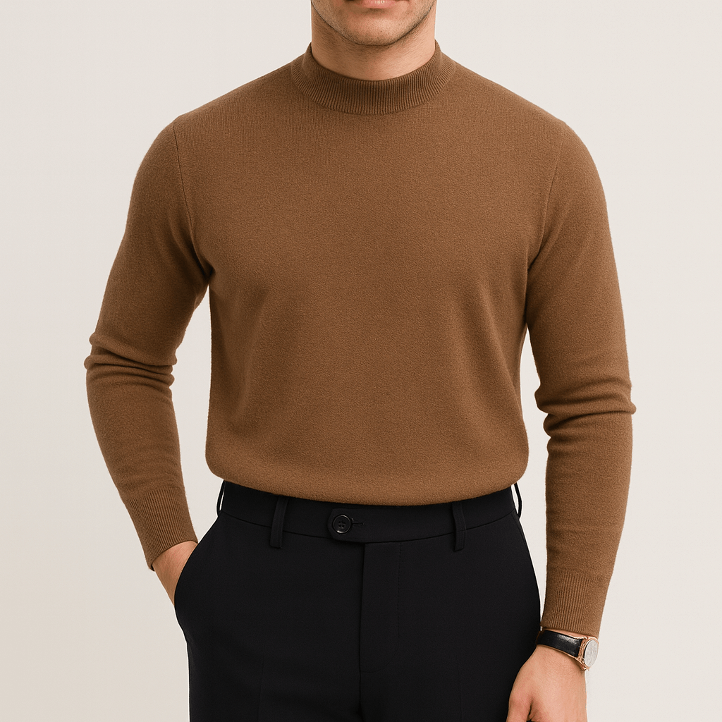 LUXEOUTFIT | Schmaler Strickpullover 2