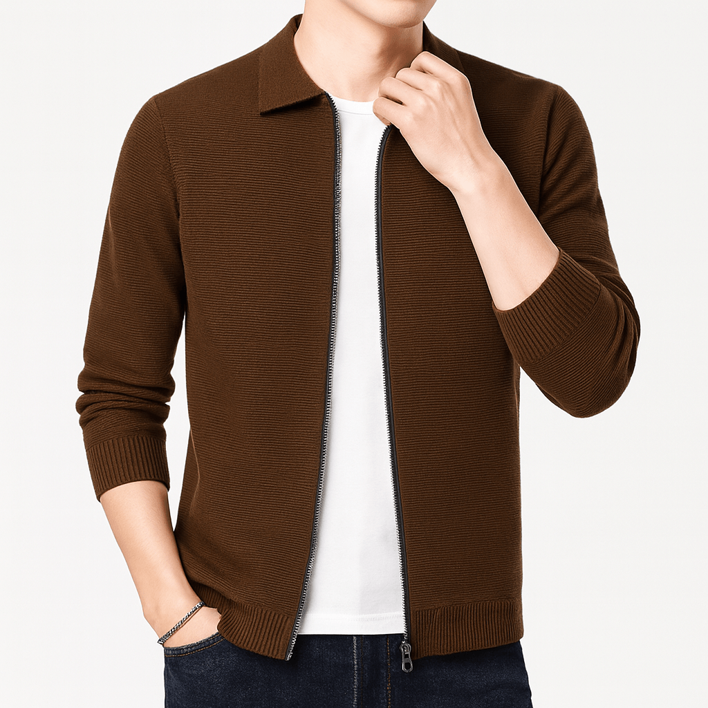 LUXEOUTFIT | Schmaler Woll-Cardigan 1