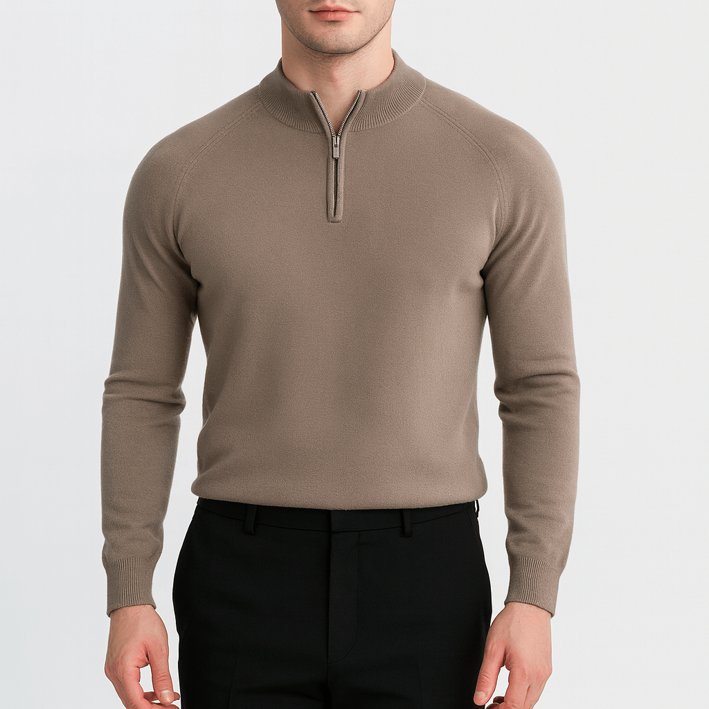 LUXEOUTFIT | Schmaler Wollpullover 0