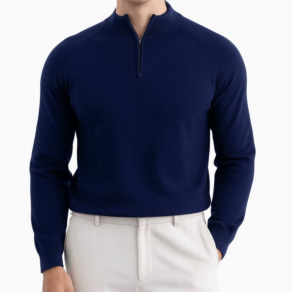 LUXEOUTFIT | Schmaler Wollpullover 3