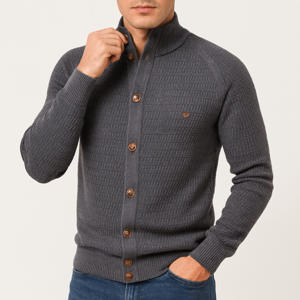 LUXEOUTFIT | Schmales Strick-Sweatshirt 2