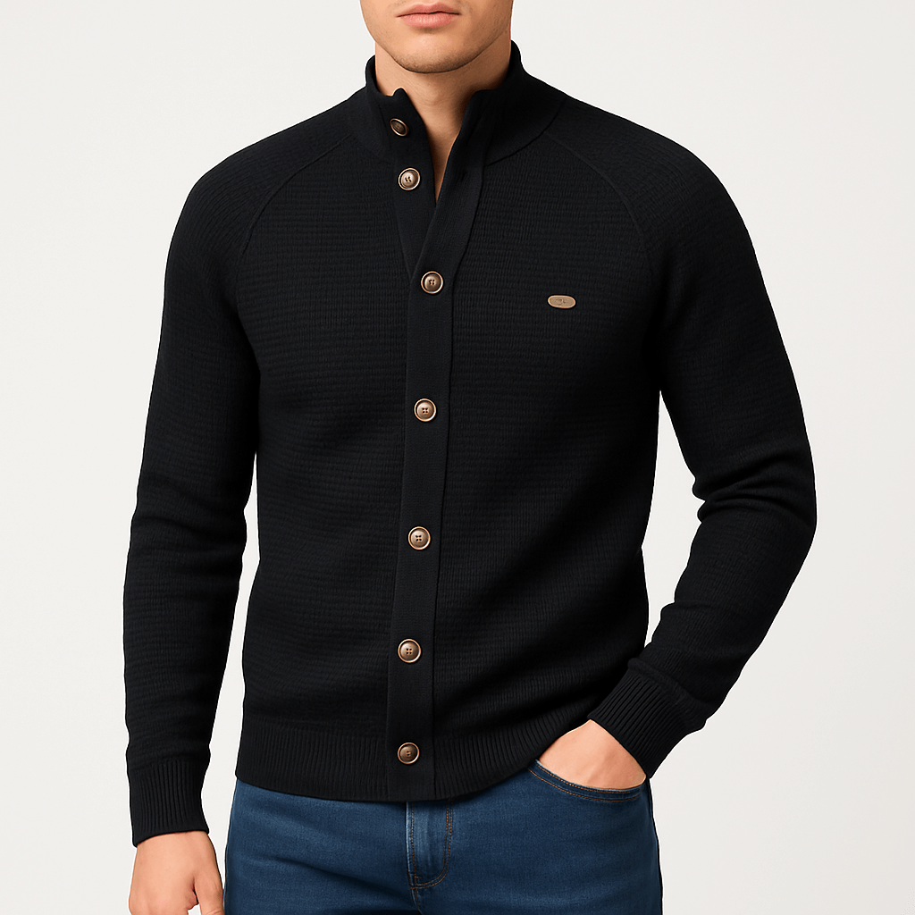 LUXEOUTFIT | Schmales Strick-Sweatshirt 3