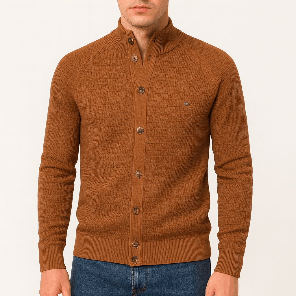 LUXEOUTFIT | Schmales Strick-Sweatshirt 4