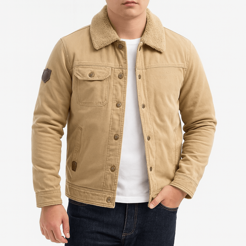 LUXEOUTFIT | Sherpa-Baumwolljacke 1