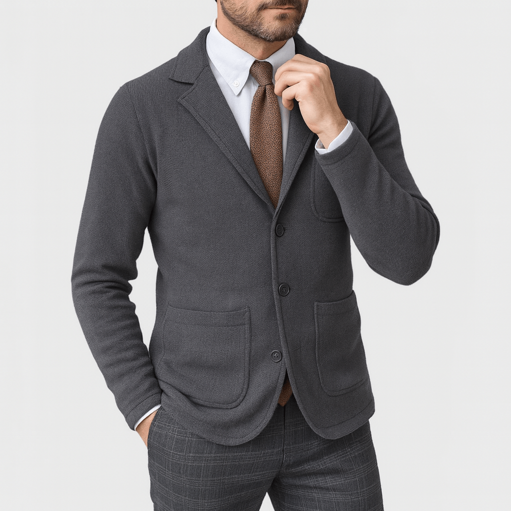 LUXEOUTFIT | Slim Fit Strickjacke 2