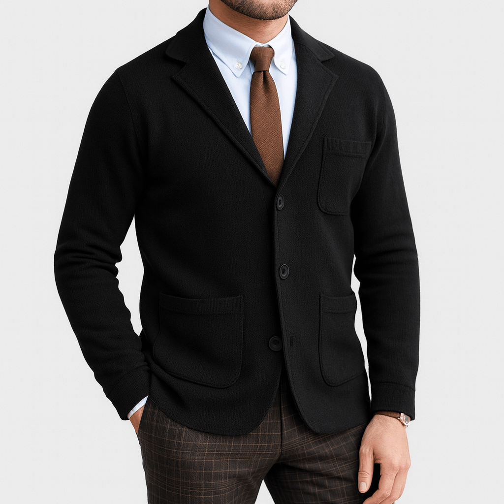 LUXEOUTFIT | Slim Fit Strickjacke 4