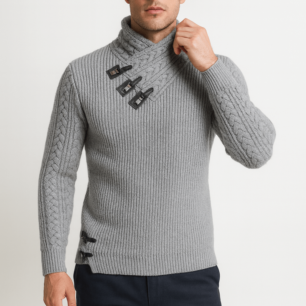 LUXEOUTFIT | Slim Fit Strickpullover 2