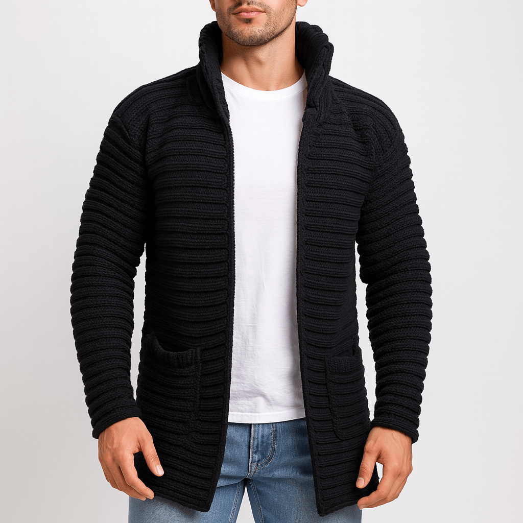 LUXEOUTFIT | Strickjacke Strick Oversize 1