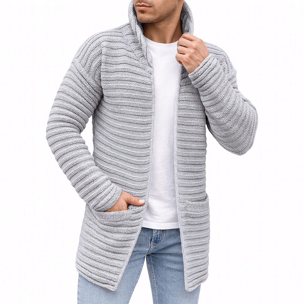 LUXEOUTFIT | Strickjacke Strick Oversize 2