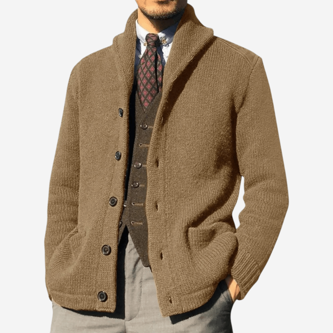 LUXEOUTFIT | Strickjacke aus Wolle 2