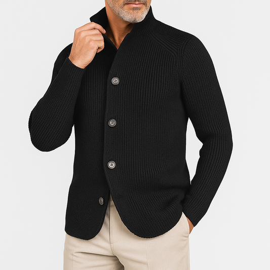 LUXEOUTFIT | Strickjacke mit Knöpfen 0