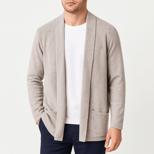 LUXEOUTFIT | Strickjacke mit Taschen 0