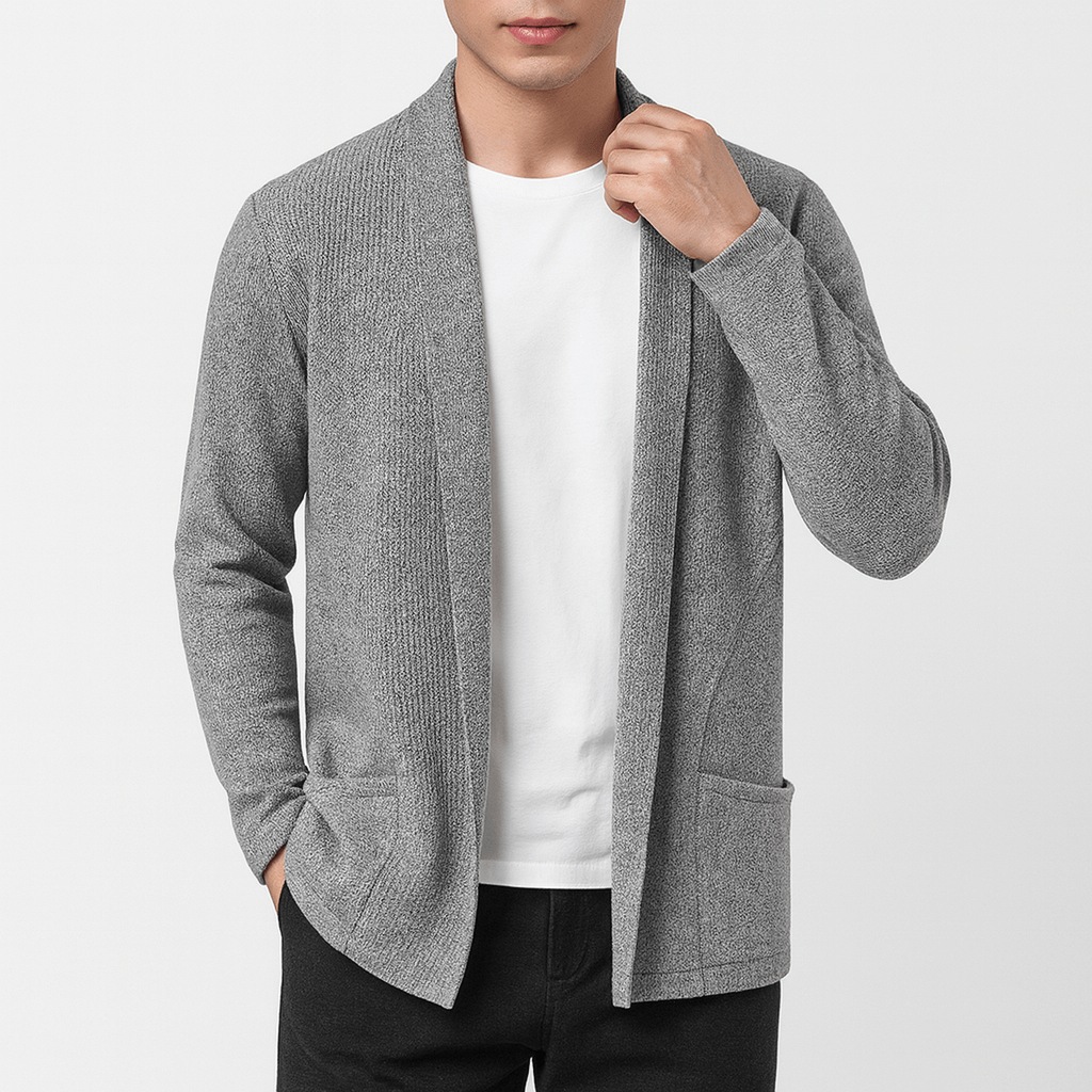 LUXEOUTFIT | Strickjacke mit Taschen 1