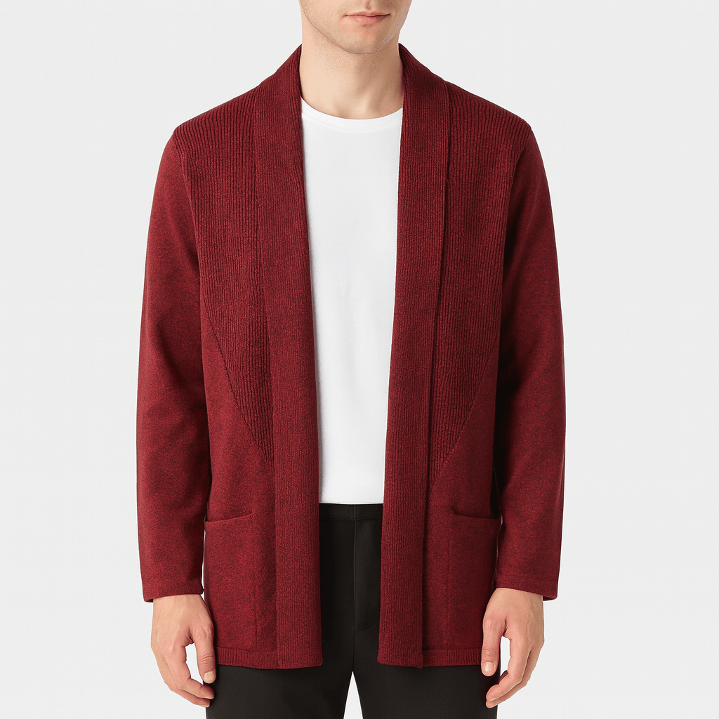 LUXEOUTFIT | Strickjacke mit Taschen 3