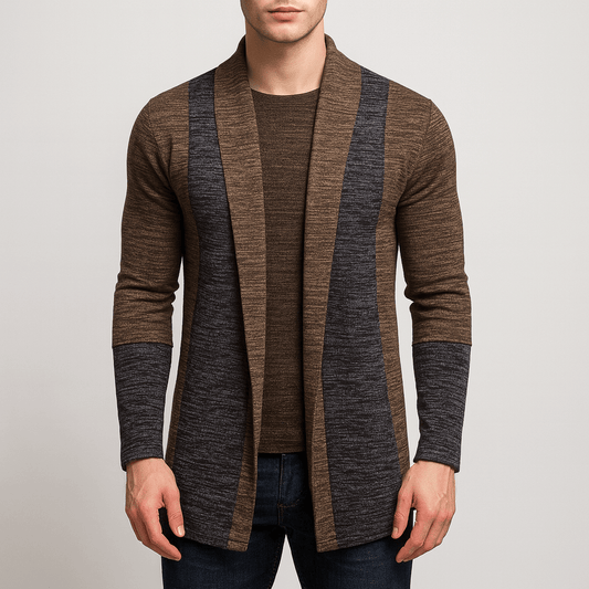 LUXEOUTFIT | Strickjacke mit offener Vorderseite 0