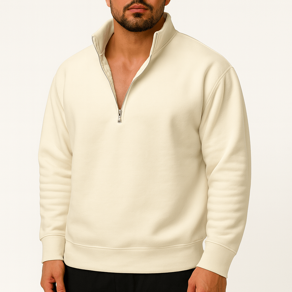 LUXEOUTFIT | Strickpullover mit V-Ausschnitt 1