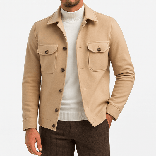 LUXEOUTFIT | Strukturierte Utility-Jacke 0