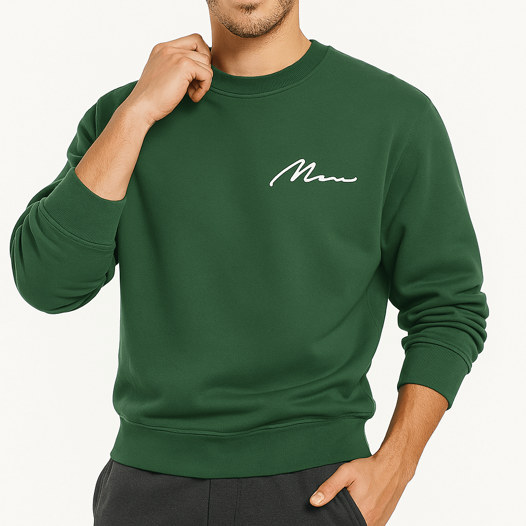 LUXEOUTFIT | Sweatshirt mit Fleecefutter 2